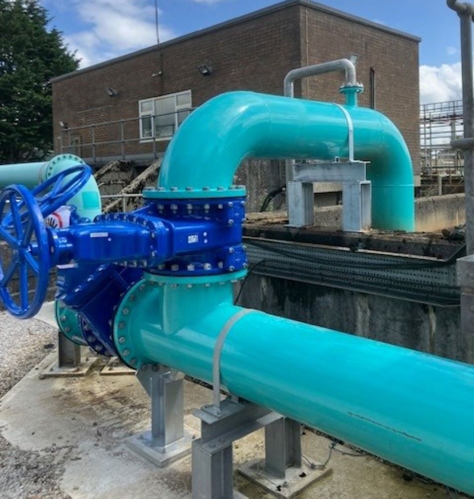 ASP Bypass pipe work for Leyland WwTW